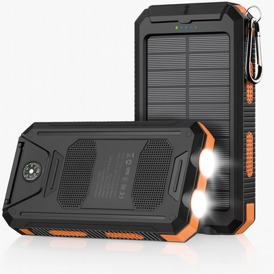 10000mAh Portable Solar Power Bank