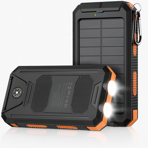 10000mAh Portable Solar Power Bank