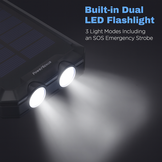 10000mAh Portable Solar Power Bank